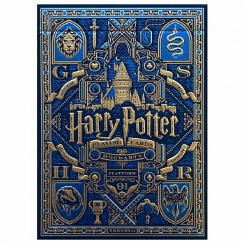 Harry Potter Raven Claw Mėlynos Theory11 žaidimo kortos